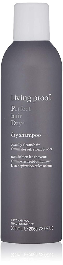 Dry shampoo is great to have when traveling and limited on time. 